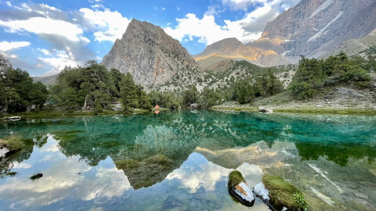 Pamir Mountains in Tajikistan and Kyrgyzstan popular for adventure travel