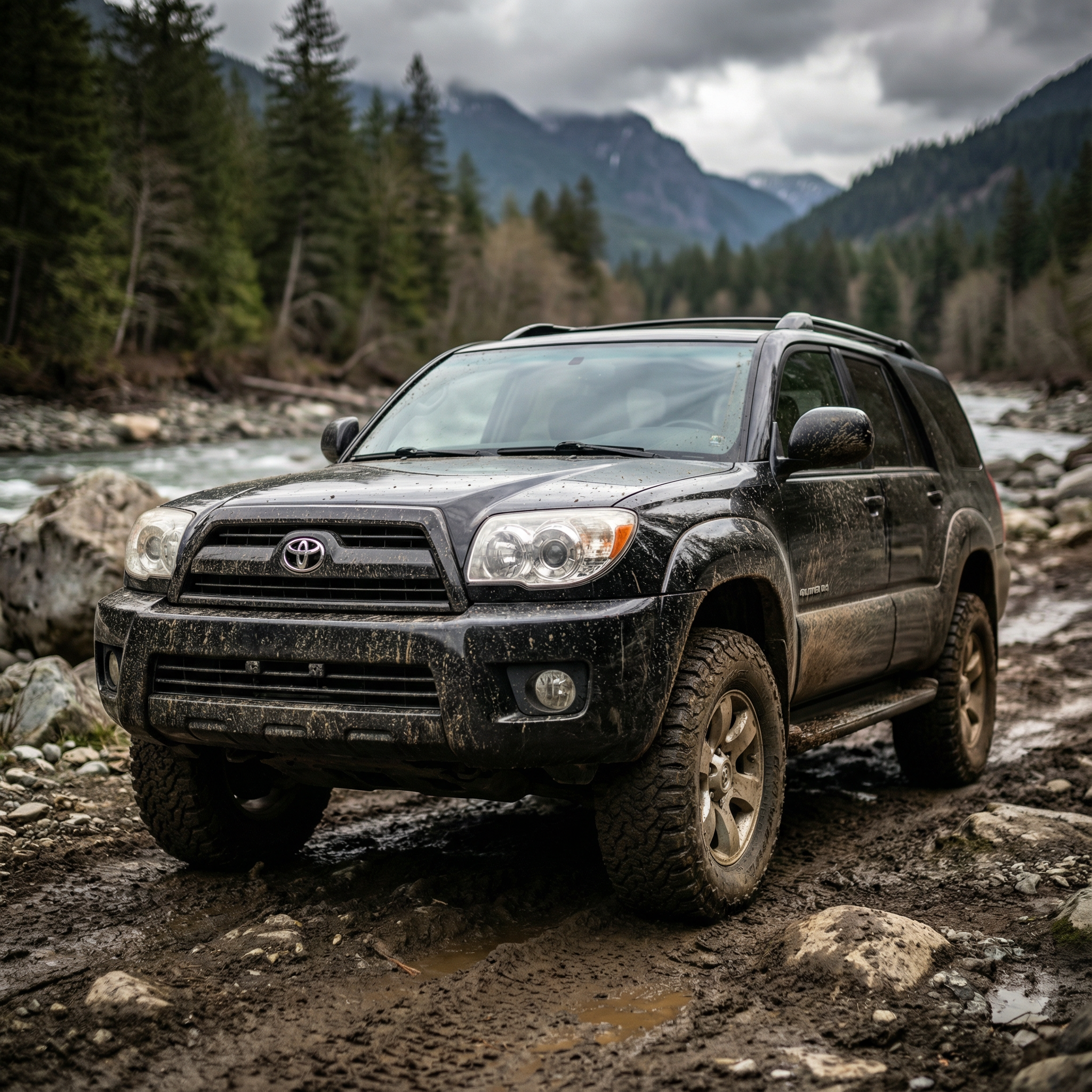 Toyota 4Runner 4x4 car rental for tourists in Central Asia